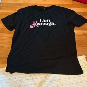 No tags but never worn size Large Barbie movie tee “ I am Kenough